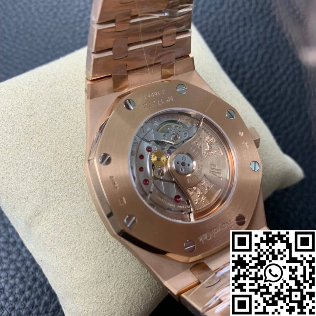 Audemars Piguet Royal Oak 15450 Rose Gold JF Factory V5 Silver Dial Stylish 108