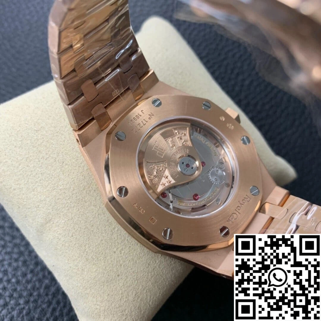 Audemars Piguet Royal Oak 15450 Rose Gold JF Factory V5 Silver Dial Stylish 108