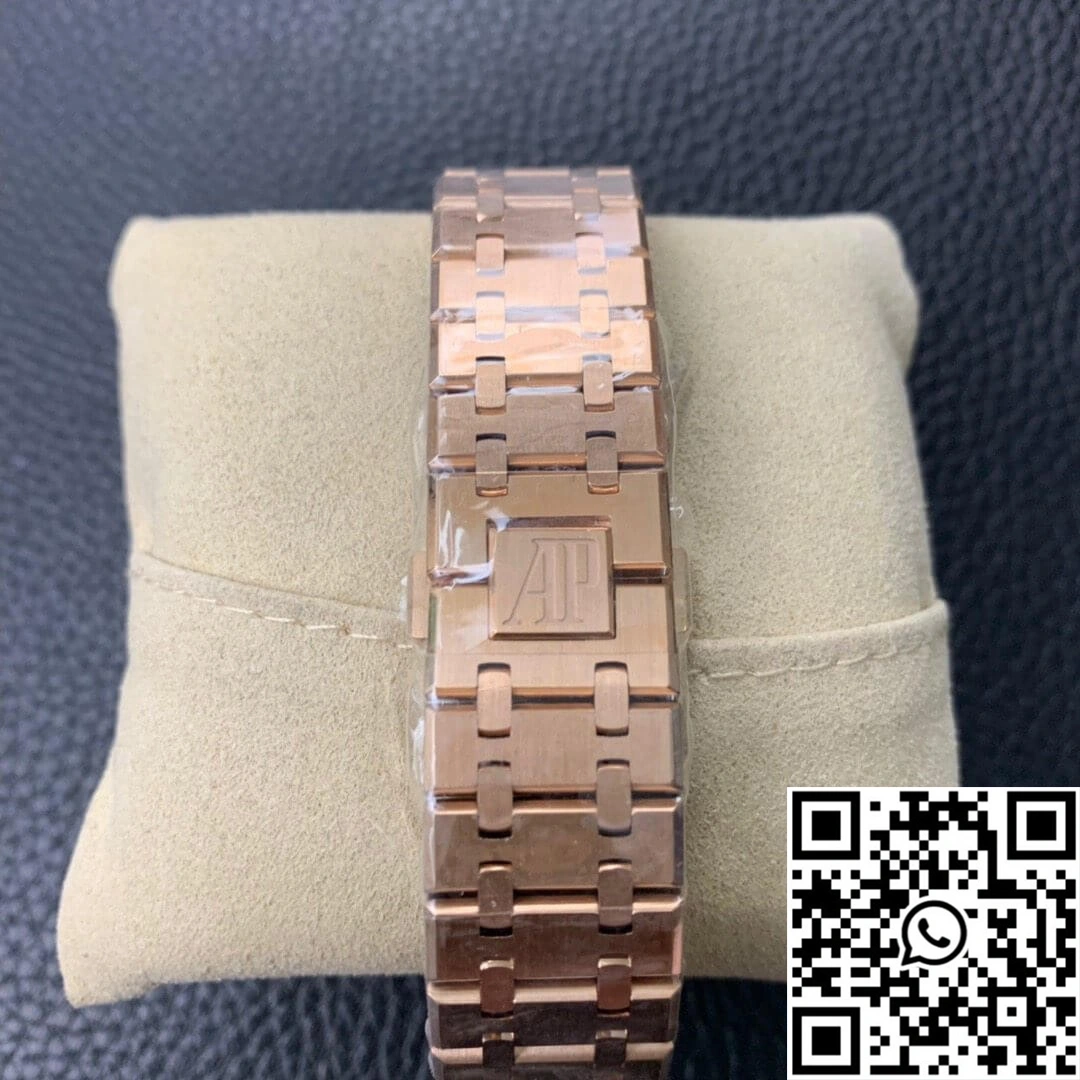 Audemars Piguet Royal Oak 15450 Rose Gold JF Factory V5 Silver Dial Stylish 108