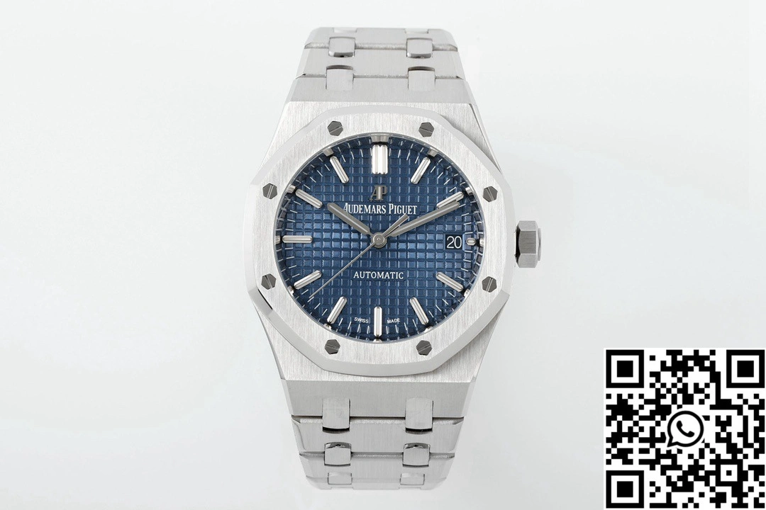 Elegant Audemars Piguet Royal Oak 15450ST.OO.1256ST.03 ZF Factory Blue Dial 80