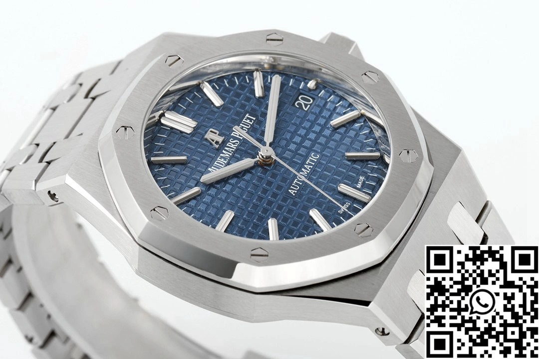 Elegant Audemars Piguet Royal Oak 15450ST.OO.1256ST.03 ZF Factory Blue Dial 80