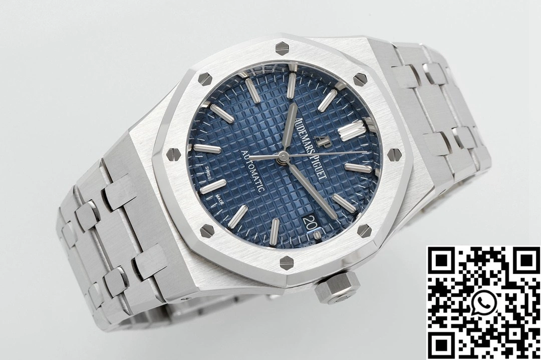 Elegant Audemars Piguet Royal Oak 15450ST.OO.1256ST.03 ZF Factory Blue Dial 80