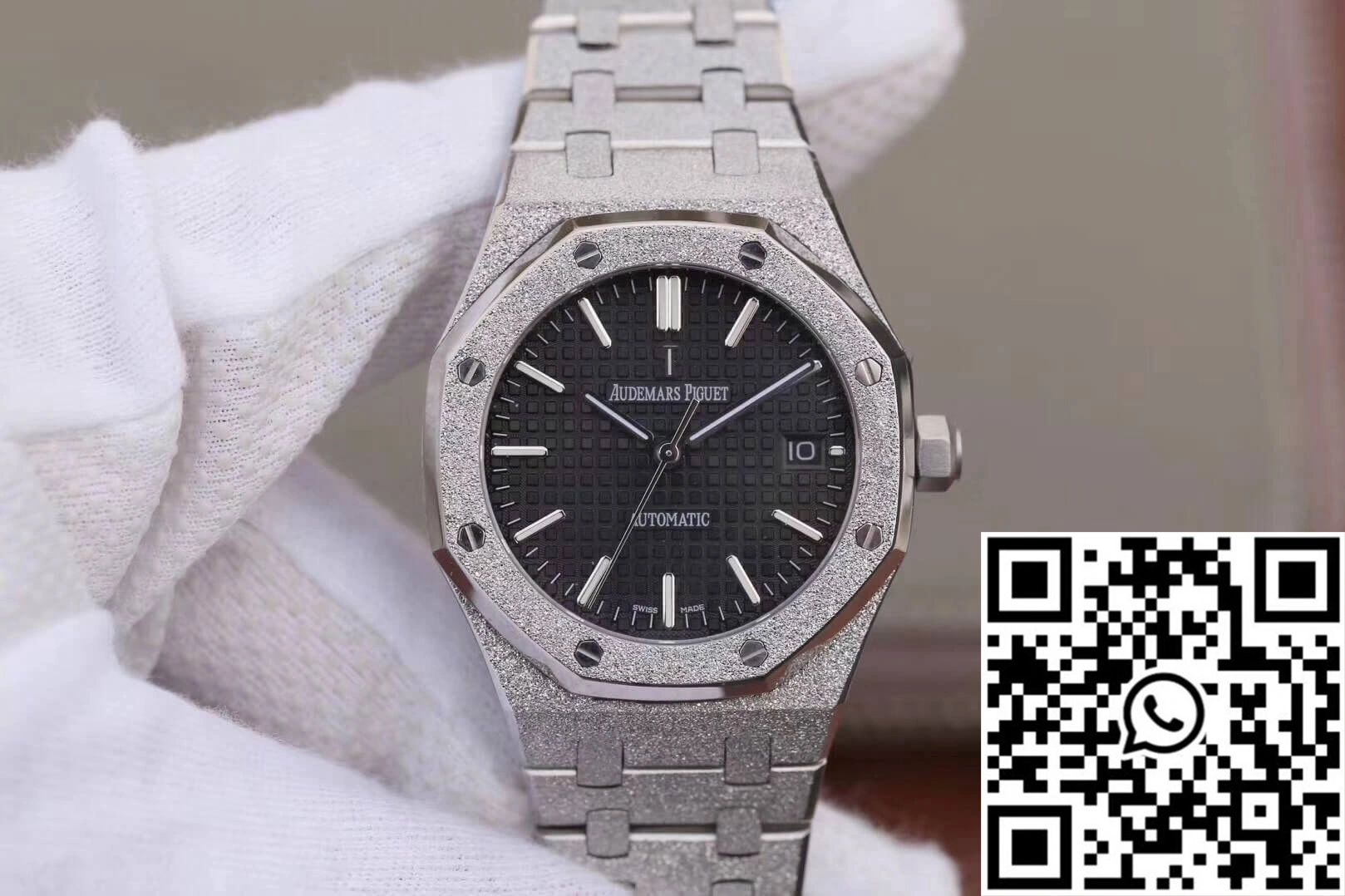 Audemars Piguet Royal Oak 15454BC.GG.1259BC.01 JH Factory Black Dial GoodFit 74
