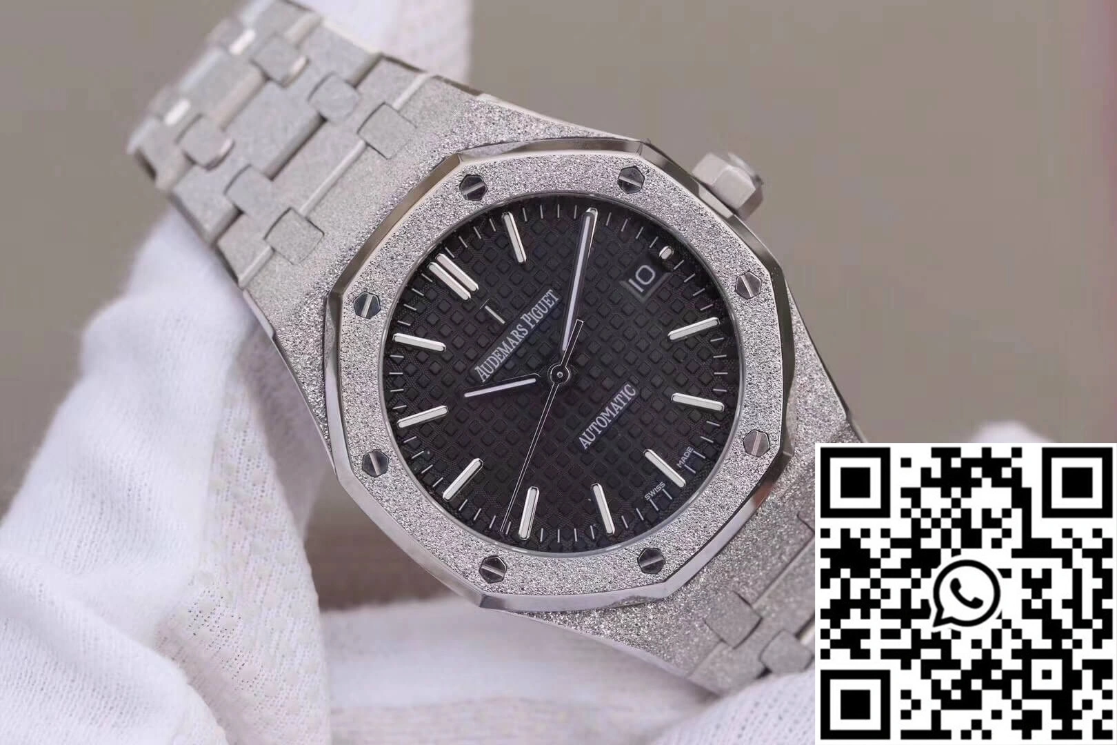 Audemars Piguet Royal Oak 15454BC.GG.1259BC.01 JH Factory Black Dial GoodFit 74
