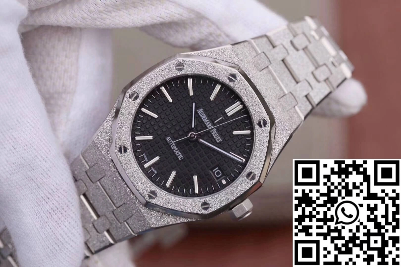 Audemars Piguet Royal Oak 15454BC.GG.1259BC.01 JH Factory Black Dial GoodFit 74