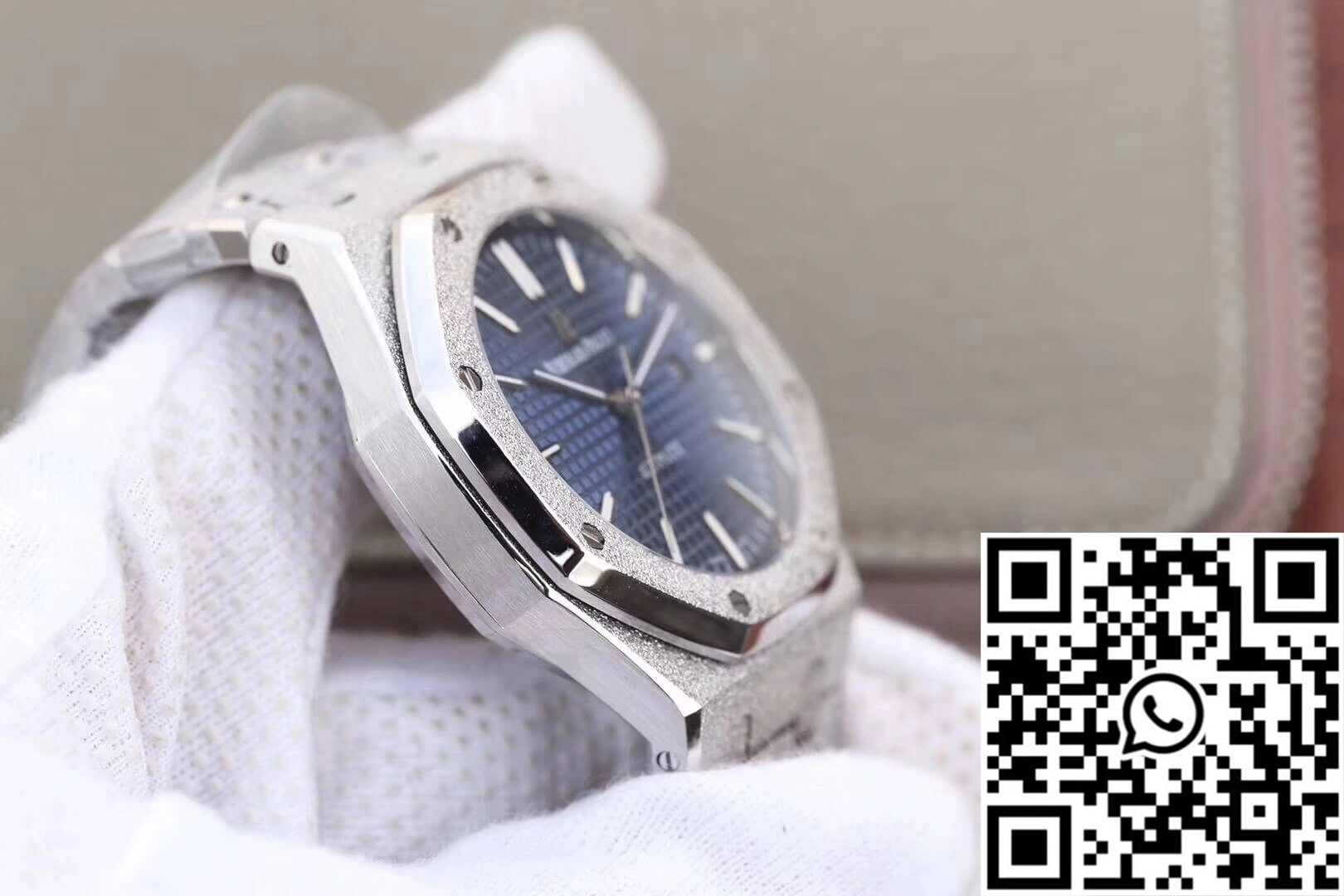 Audemars Piguet Royal Oak 15454BC.GG.1259BC.01 JH Factory Blue Dial ZipUp 69