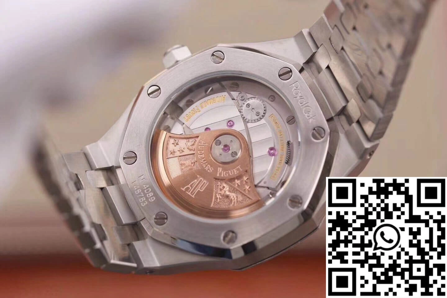 Audemars Piguet Royal Oak 15454BC.GG.1259BC.01 JH Factory Blue Dial ZipUp 69
