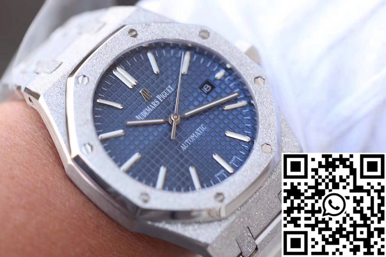 Audemars Piguet Royal Oak 15454BC.GG.1259BC.01 JH Factory Blue Dial ZipUp 69