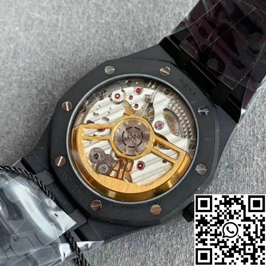 Audemars Piguet Royal Oak 15500 DLC Version ZF Factory Frosted Black Dial Practical 89