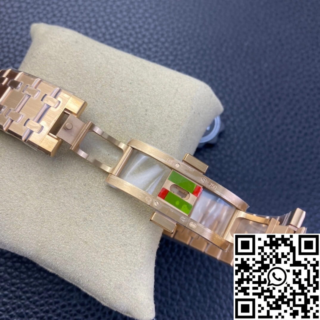 Audemars Piguet Royal Oak 15500OR.OO.1220OR.01 ZF Factory Rose Gold Version Black Dial NewStyle 116