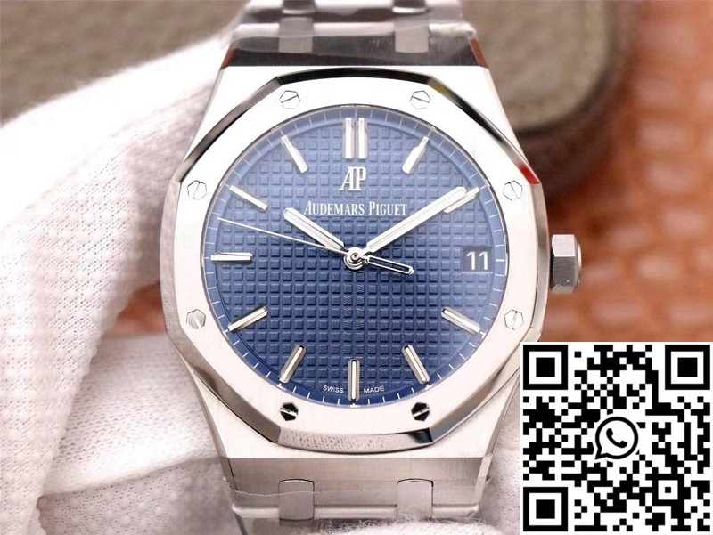 WaterResistant Audemars Piguet Royal Oak 15500ST.OO.1220ST.01 ZF Factory Blue Dial 126