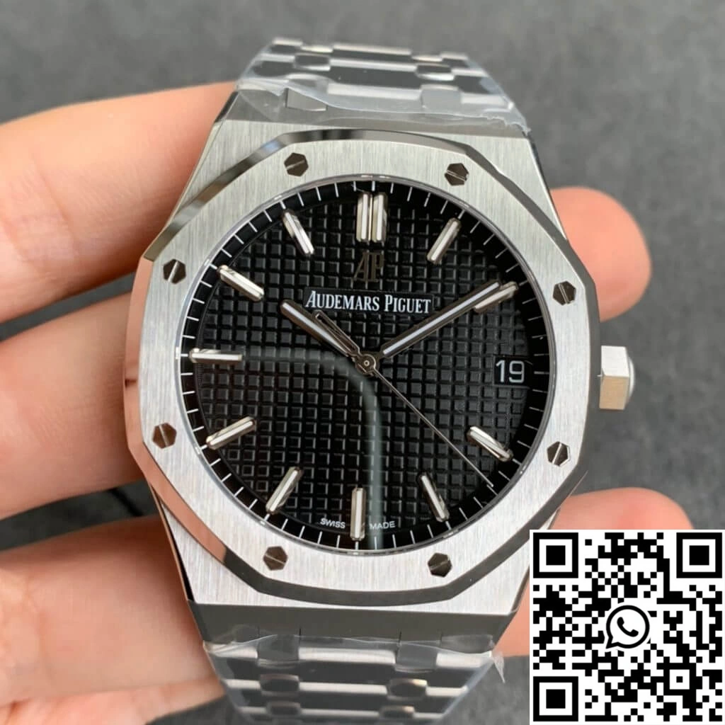 TopPick Audemars Piguet Royal Oak 15500ST.OO.1220ST.03 ZF Factory Black Dial 61