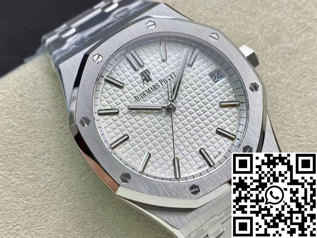 Audemars Piguet Royal Oak 15500ST.OO.1220ST.04 ZF Factory V2 White Dial HighQuality 57