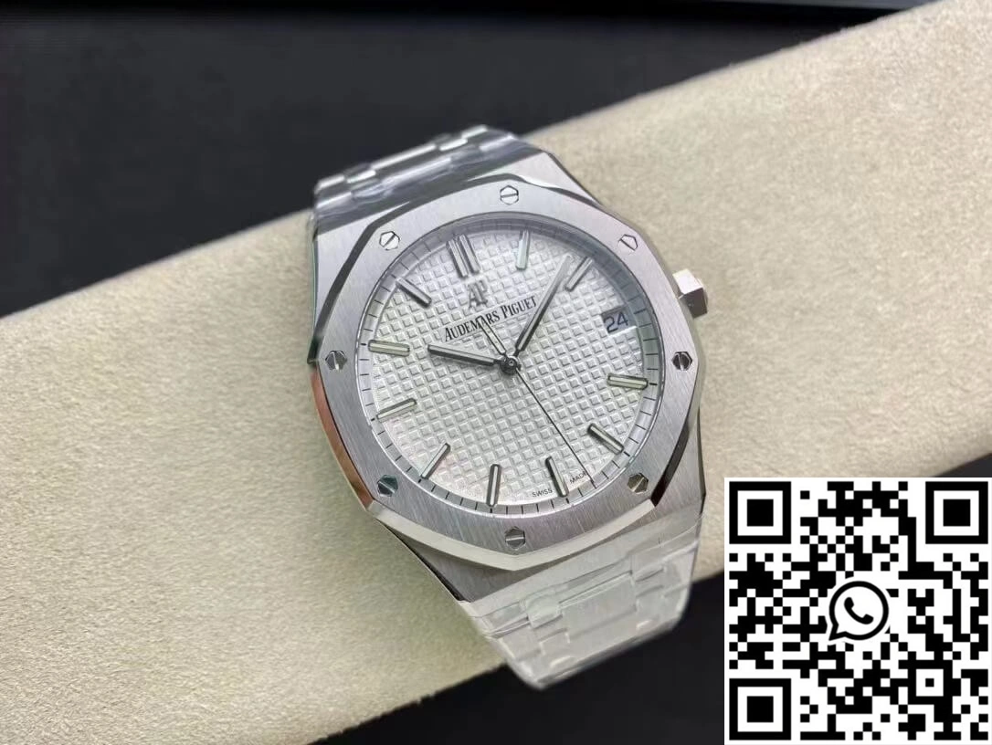 Audemars Piguet Royal Oak 15500ST.OO.1220ST.04 ZF Factory V2 White Dial HighQuality 57