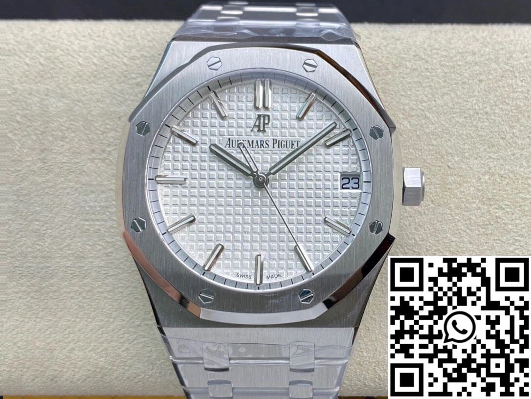 Bold Audemars Piguet Royal Oak 15500ST.OO.1220ST.04 ZF Factory White Dial 52
