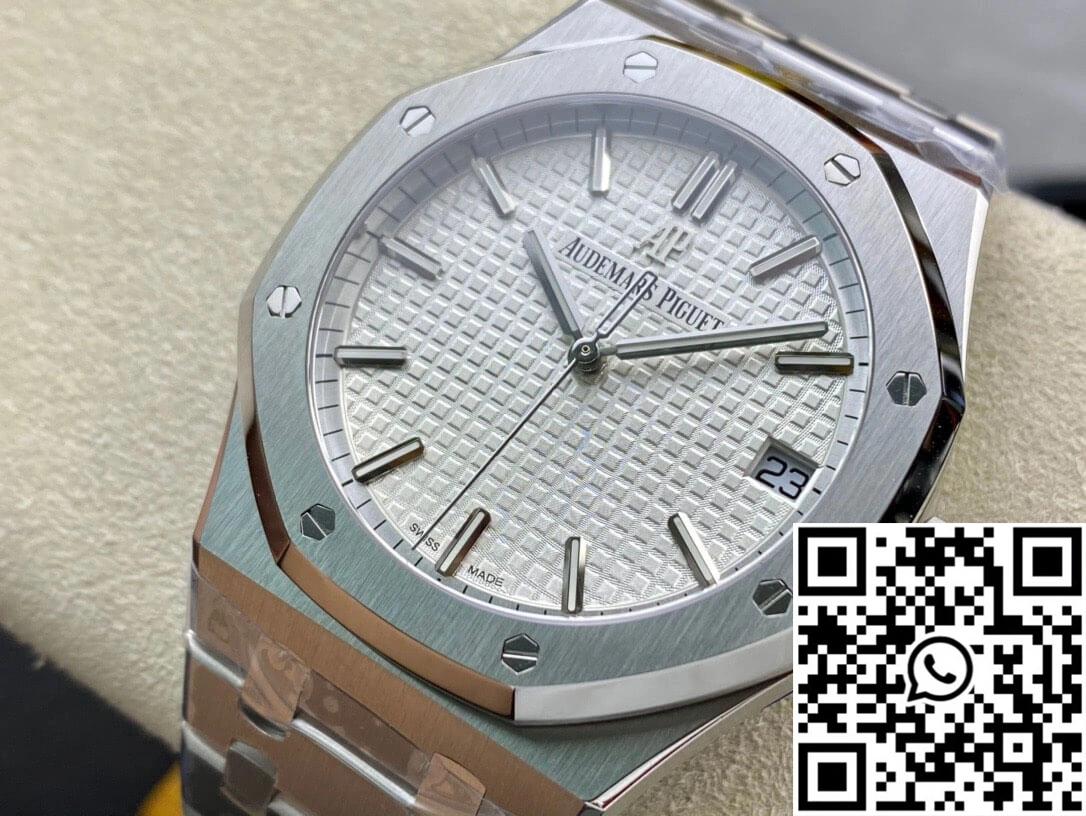 Bold Audemars Piguet Royal Oak 15500ST.OO.1220ST.04 ZF Factory White Dial 52