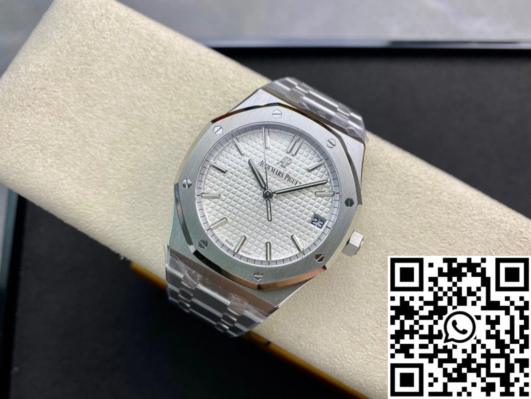 Bold Audemars Piguet Royal Oak 15500ST.OO.1220ST.04 ZF Factory White Dial 52