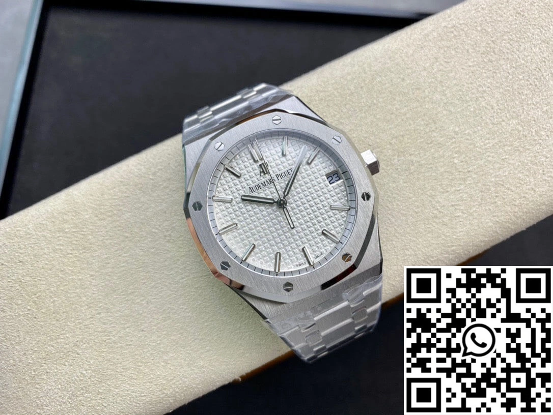 Bold Audemars Piguet Royal Oak 15500ST.OO.1220ST.04 ZF Factory White Dial 52