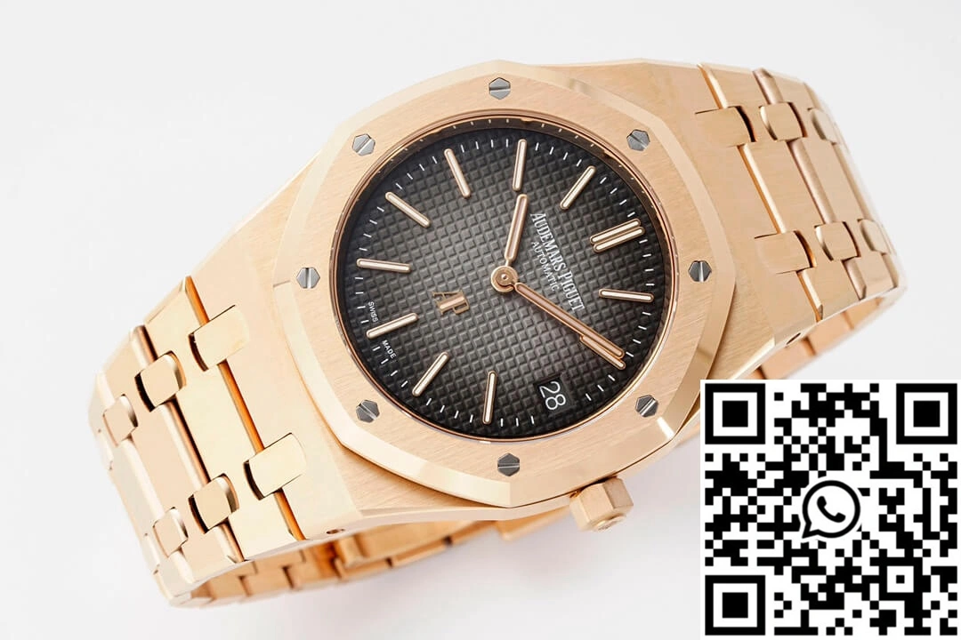 Audemars Piguet Royal Oak 16202OR.OO.1240OR.01 ZF Factory Rose Gold Stretchable 104