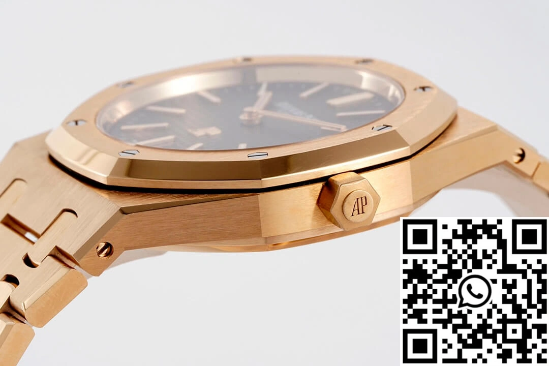 Audemars Piguet Royal Oak 16202OR.OO.1240OR.01 ZF Factory Rose Gold Stretchable 104