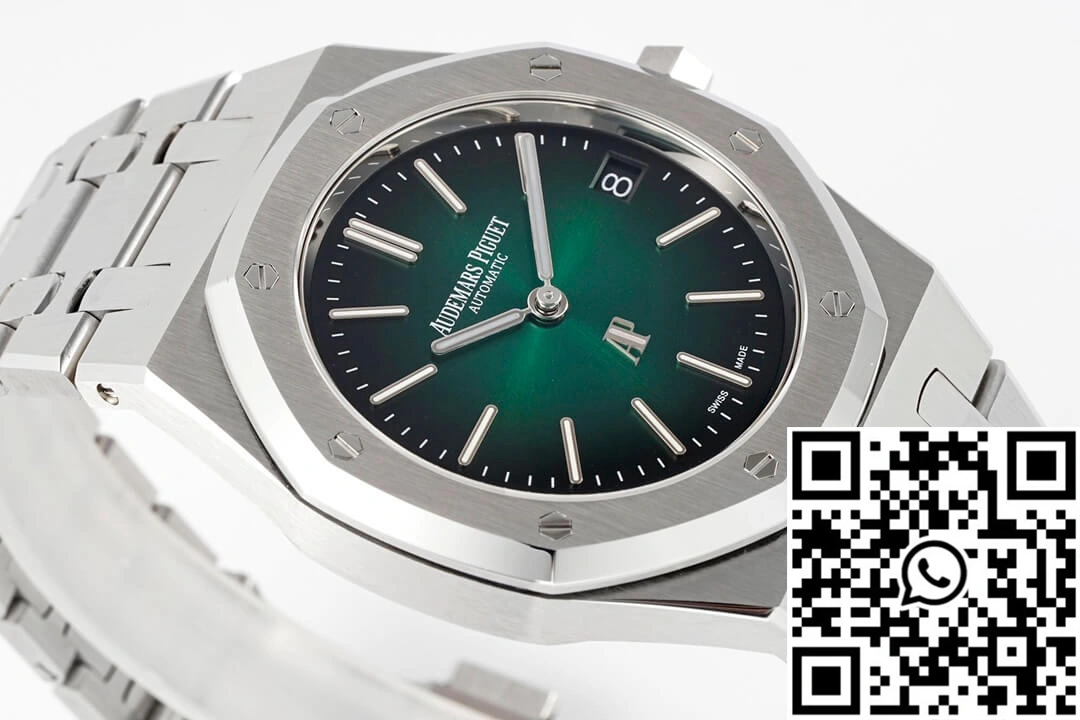 Audemars Piguet Royal Oak 16202PT.OO.1240PT.01 ZF Factory Green Dial SunProtective 140
