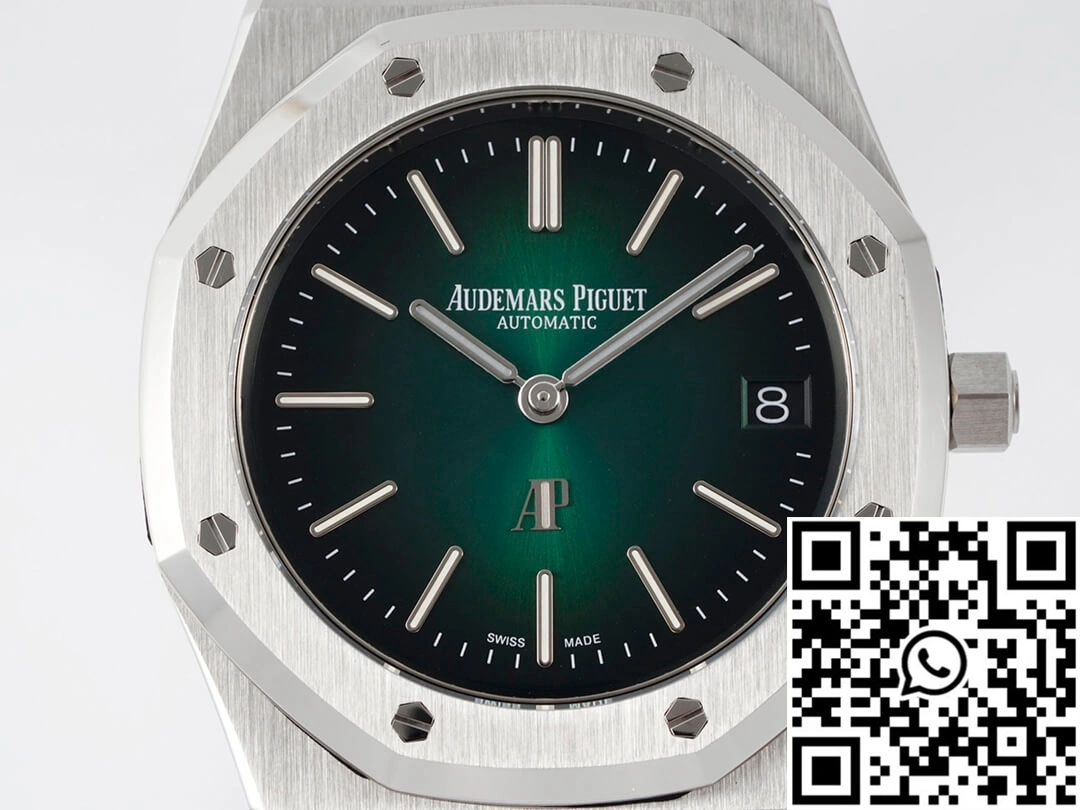 Audemars Piguet Royal Oak 16202PT.OO.1240PT.01 ZF Factory Green Dial SunProtective 140