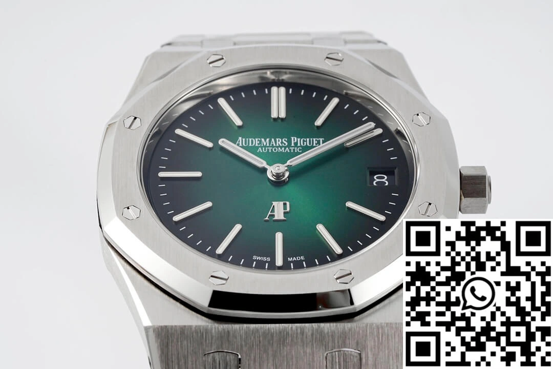 Audemars Piguet Royal Oak 16202PT.OO.1240PT.01 ZF Factory Green Dial SunProtective 140