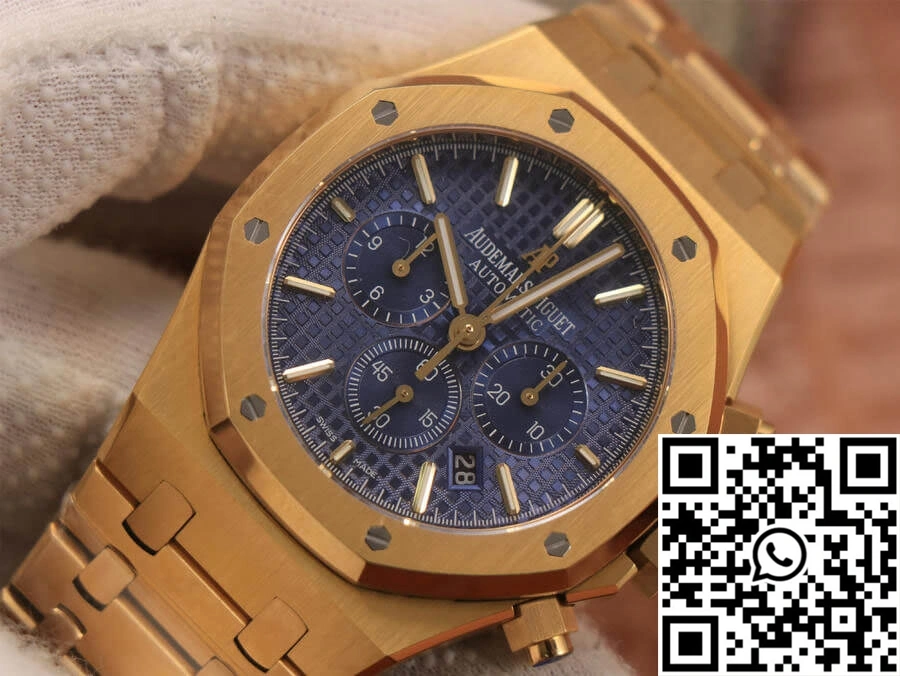 Lightweight Audemars Piguet Royal Oak 26320BA.OO.1220BA.02 OM Factory Yellow Gold 53