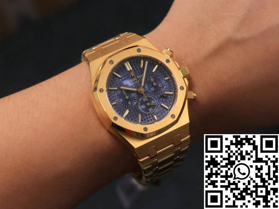 Lightweight Audemars Piguet Royal Oak 26320BA.OO.1220BA.02 OM Factory Yellow Gold 53