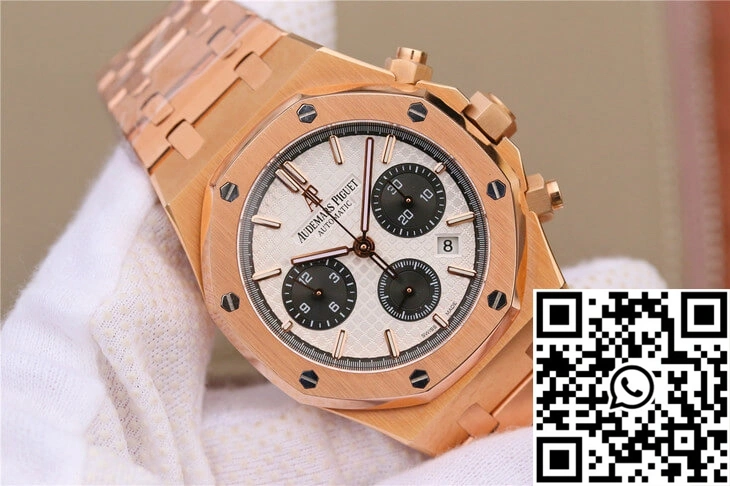 Audemars Piguet Royal Oak 26331 OM Factory Rose Gold White Dial Premium 33
