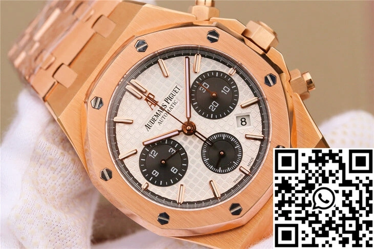 Audemars Piguet Royal Oak 26331 OM Factory Rose Gold White Dial Premium 33