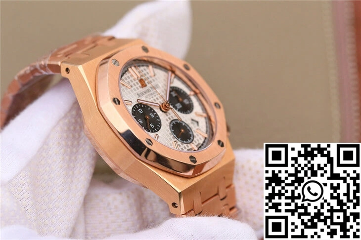 Audemars Piguet Royal Oak 26331 OM Factory Rose Gold White Dial Premium 33