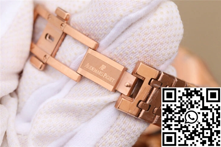 Audemars Piguet Royal Oak 26331 OM Factory Rose Gold White Dial Premium 33