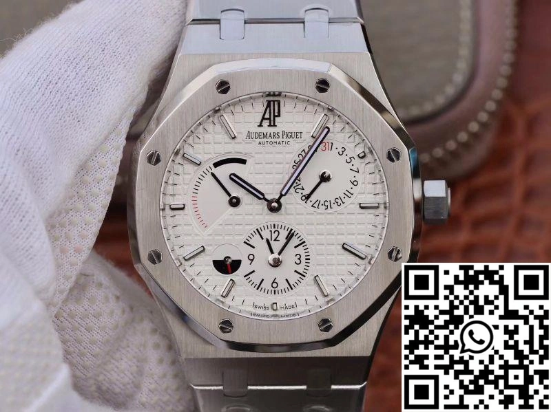 Audemars Piguet Royal Oak 41MM 26120ST.OO.1220ST.02 TWA Factory White Dial FastDry 106