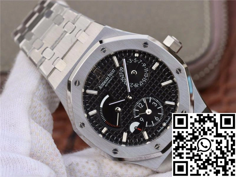 Sustainable Audemars Piguet Royal Oak 41MM 26120ST.OO.1220ST.03 TWA Factory Black Dial 128