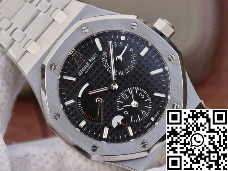 Sustainable Audemars Piguet Royal Oak 41MM 26120ST.OO.1220ST.03 TWA Factory Black Dial 128