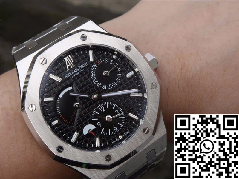 Sustainable Audemars Piguet Royal Oak 41MM 26120ST.OO.1220ST.03 TWA Factory Black Dial 128