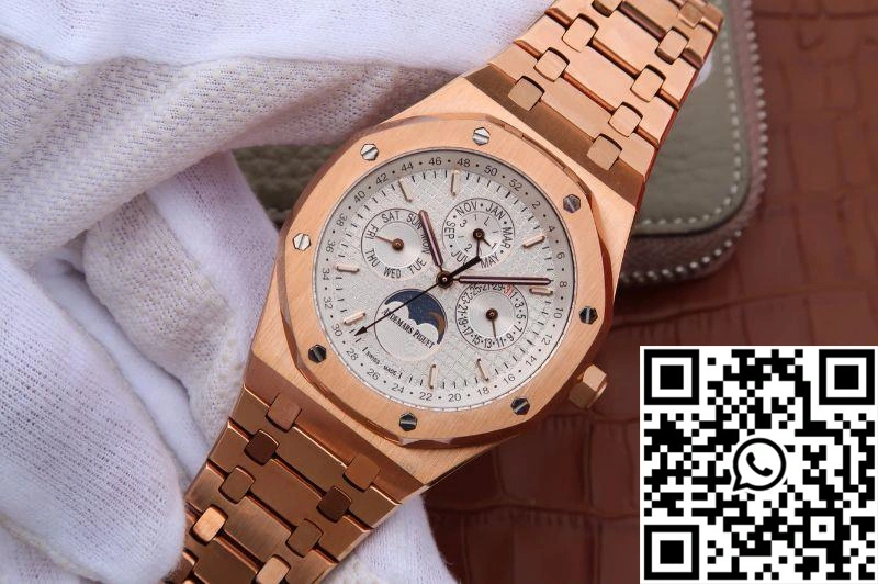 Packable Audemars Piguet Royal Oak 41MM 26574OR.OO.1220OR.01 JF Factory White Dial 114