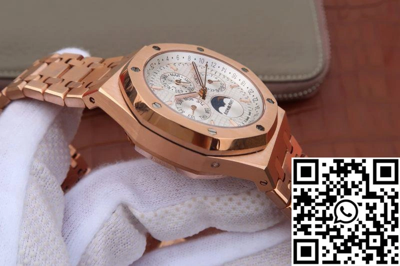 Packable Audemars Piguet Royal Oak 41MM 26574OR.OO.1220OR.01 JF Factory White Dial 114