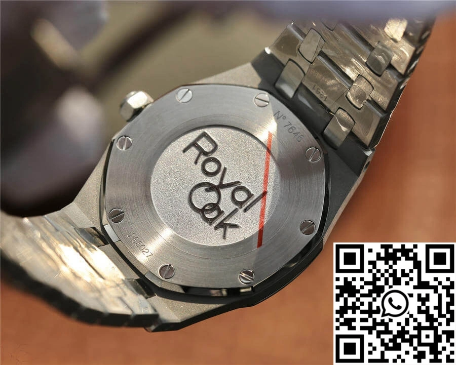 Audemars Piguet Royal Oak 67650 JF Factory Diamond White Dial RelaxedFit 95