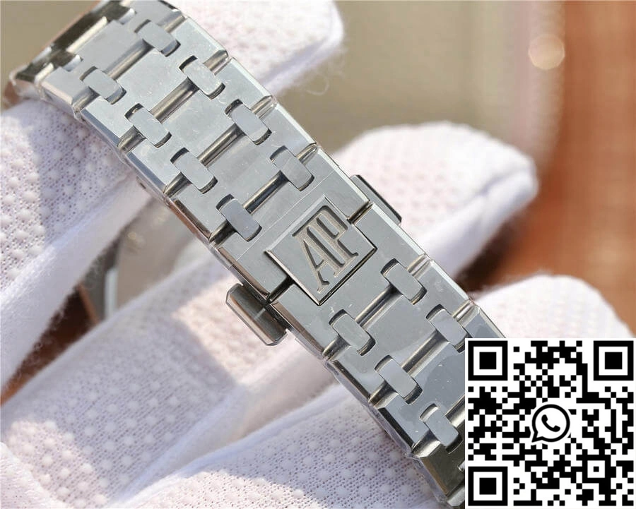 Audemars Piguet Royal Oak 67650 JF Factory Diamond White Dial RelaxedFit 95