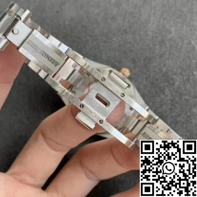 Sleek Audemars Piguet Royal Oak 67651SR.ZZ.1261SR.01 JF Factory Diamond Bezel 81