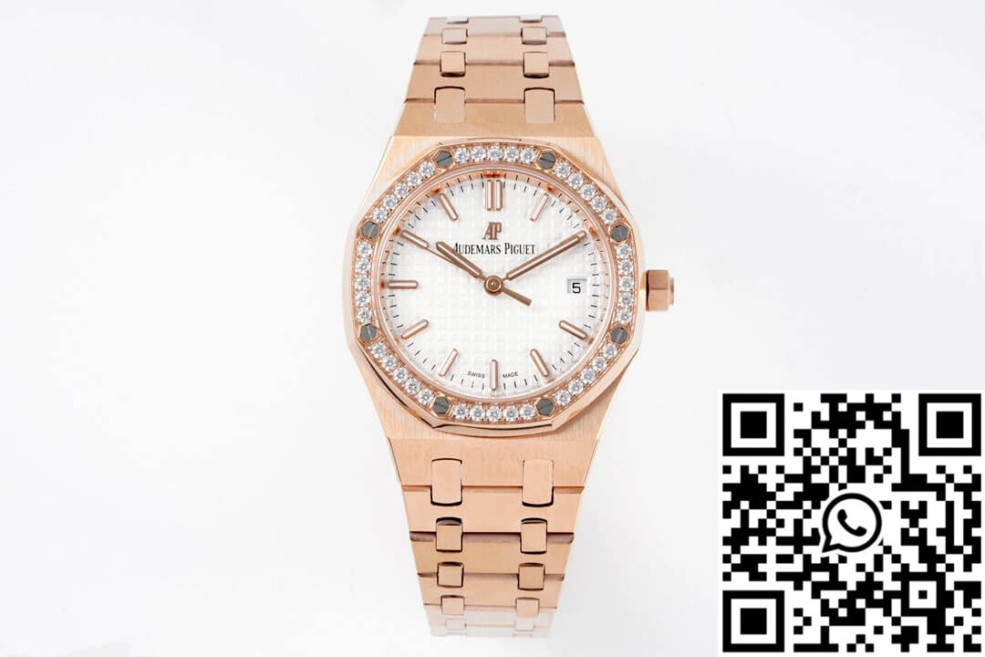MultiPurpose Audemars Piguet Royal Oak 77351OR.ZZ.1261OR.01 8F Factory Silver Dial 130