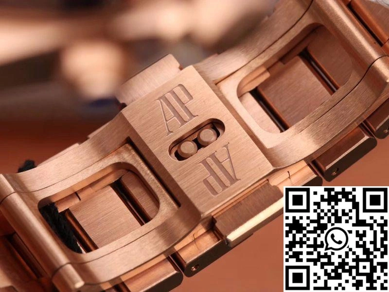 Chic Audemars Piguet Royal Oak Chronograph 18K Rose Gold 26331OR.OO.1220OR.02 OM Factory Black Dial 91