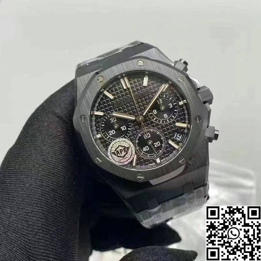 Timeless Audemars Piguet Royal Oak Chronograph 26240 APS Factory Ceramic Case Black Dial 88