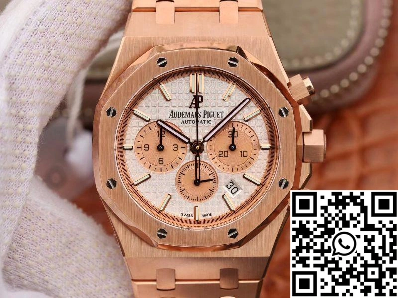 Audemars Piguet Royal Oak Chronograph 26315OR.OO.1256OR.01 OM Factory White Dial Stylish 73