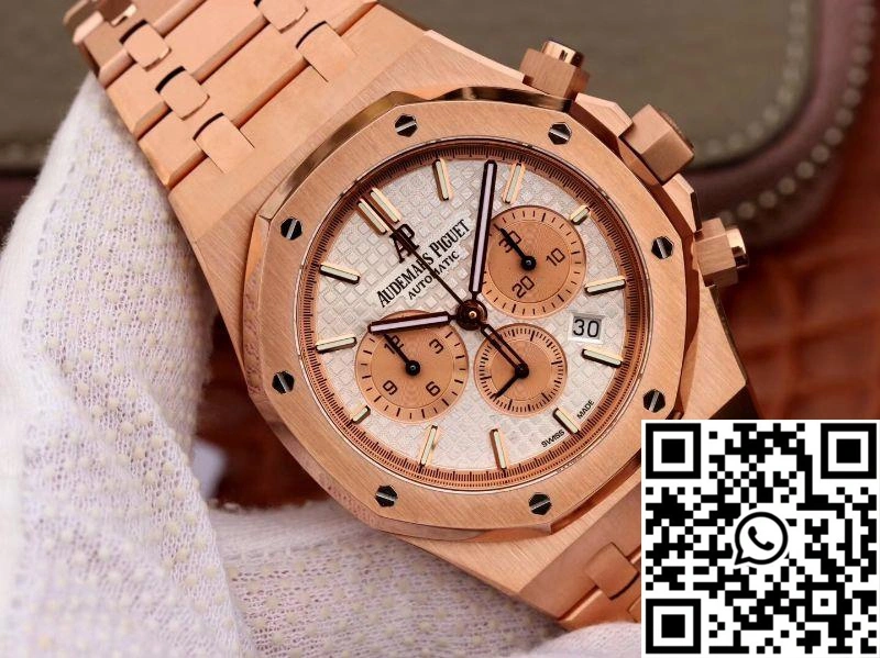 Audemars Piguet Royal Oak Chronograph 26315OR.OO.1256OR.01 OM Factory White Dial Stylish 73