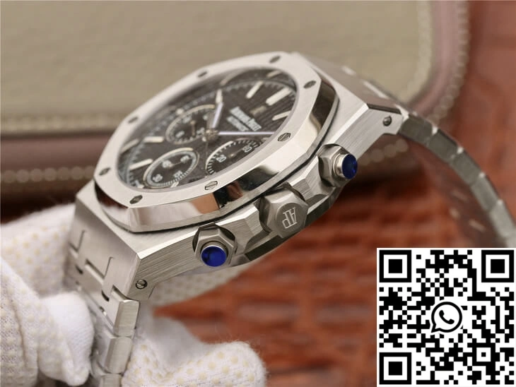 Refined Audemars Piguet Royal Oak Chronograph 26320ST.OO.1220ST.01 OM Factory Black Dial 77