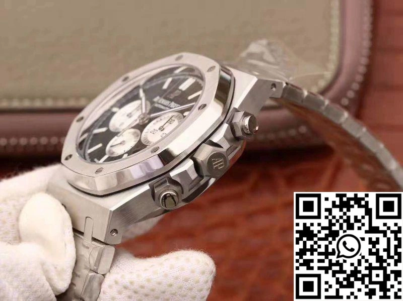 Affordable Audemars Piguet Royal Oak Chronograph 26331 OM Factory Black Dial 71