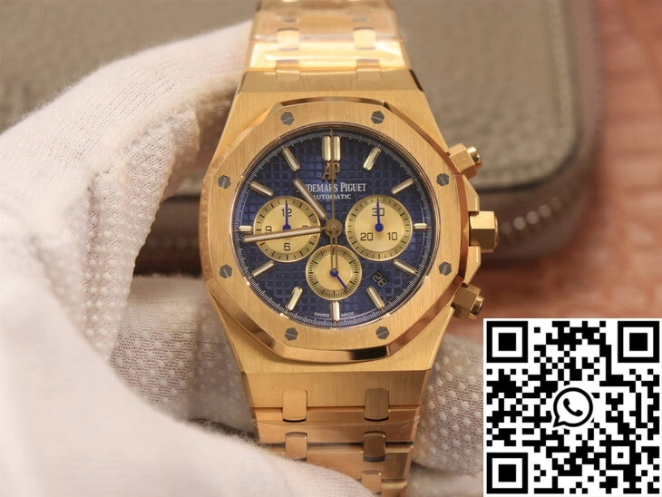 HighQuality Audemars Piguet Royal Oak Chronograph 26331BA.OO.1220BA.01 OM Factory Blue Dial 189